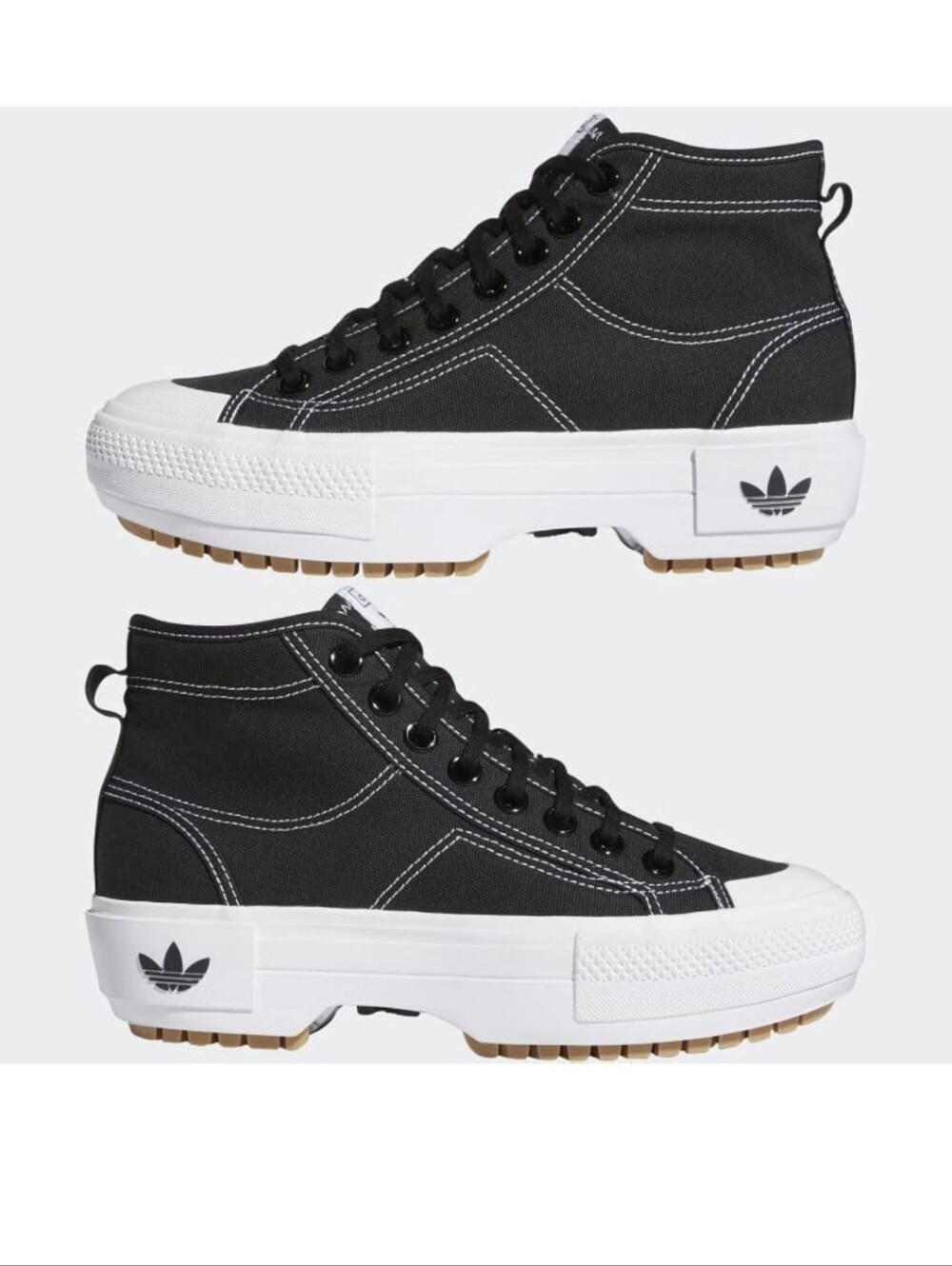 Adidas Originals Womens Nizza Trek Shoes Sneakers Size 6.5